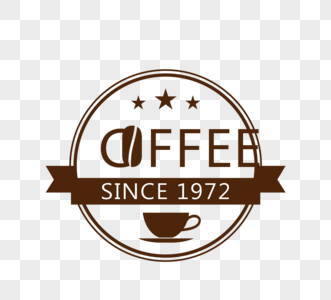 咖啡厅咖啡豆标签标题图片
