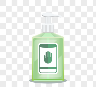 绿色清洁洗手液消毒干净图片