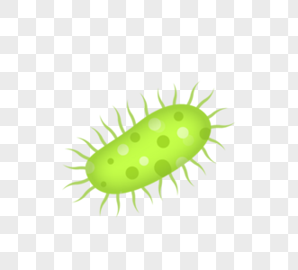 绿色病毒病菌细菌图片
