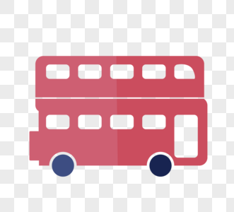 英国特色双层巴士旅游观光图片