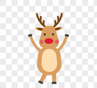 麋鹿圣诞节快乐图片
