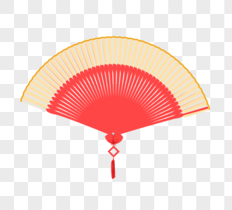 日本传统和风扇红色图片