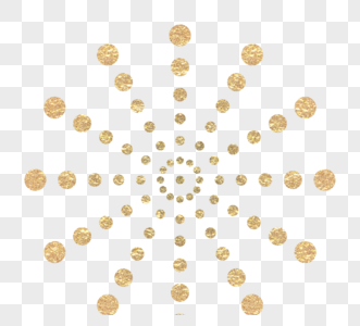 金色飘浮小圆点庆典装饰图片