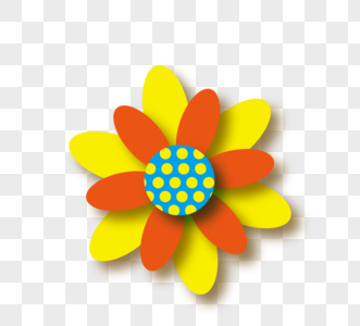 五月节庆祝花都橙色黄色图片