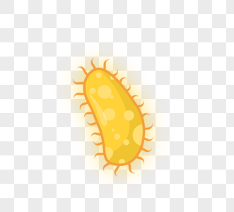 黄色多足病毒病菌细菌图片