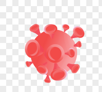病毒胚芽细菌卡通病毒图片
