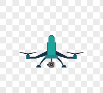 绿色飞行智能无人机图片