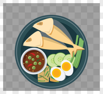 卡通手绘日常食物食品食材PNG元素图片
