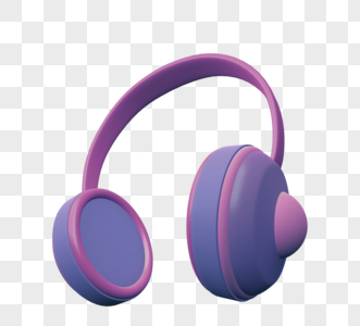 粉色和紫色磨砂耳机图片