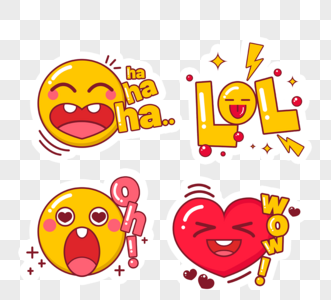 手绘设计有趣emoji图片