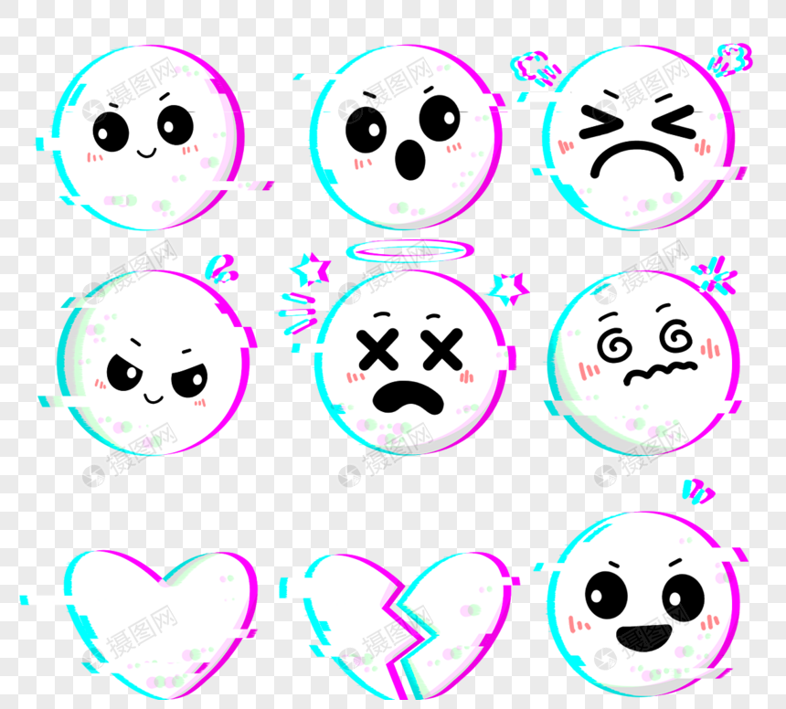 风格表情emoji图片