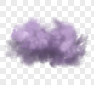 紫色颗粒风格层次感团雾图片