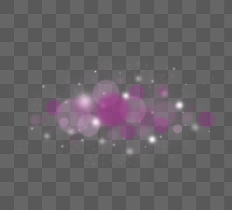 紫色模糊光圈叠加光效图片