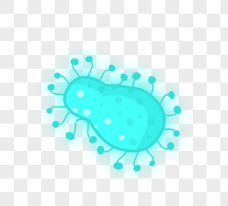 发光青色病毒病菌图片