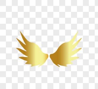 金色翅膀飞行翅膀图片