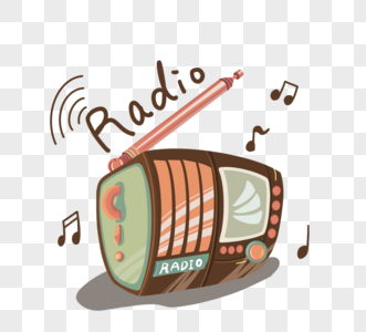 复古音乐电台收音机图片