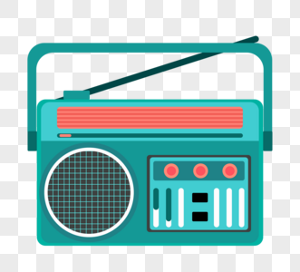 复古收音机听音乐无线电广播图片