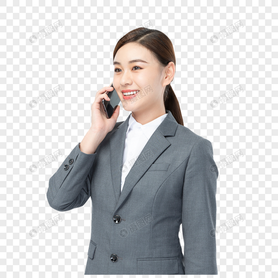 打电话的商务女性图片