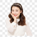 韩系装扮青春可爱少女图片