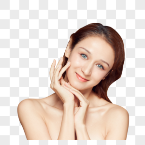 女性面部护肤美白护理图片