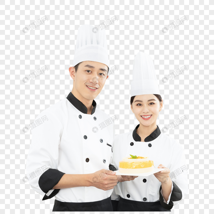烘焙学院学生和老师制作水果蛋糕图片
