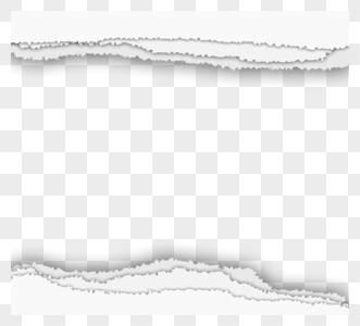 多层撕开白色纸张高清图片