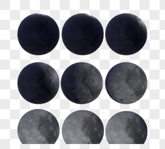月球写实渲染图片