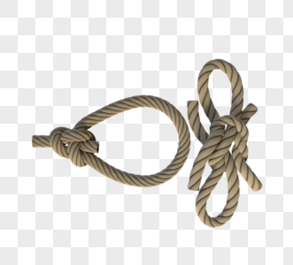 绳结纹理写实绳结高清图片