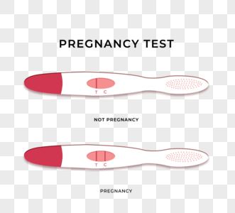 验孕棒测试怀孕图片