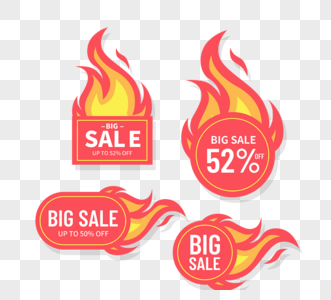 矢量bigsale销售标签图片