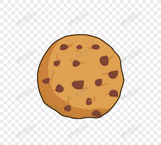可爱卡通黄油巧克力饼干cookie图片