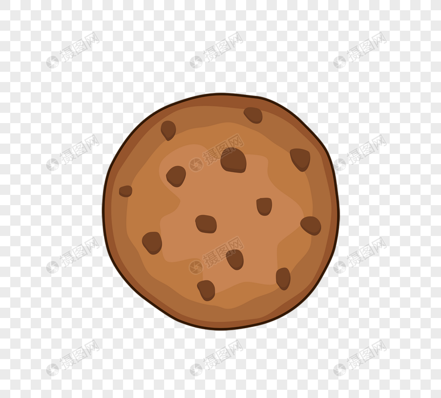卡通饼干巧克力碎糖果曲奇cookie