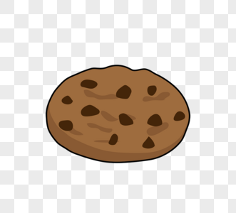 可爱卡通巧克力碎糖果曲奇饼干cookie图片