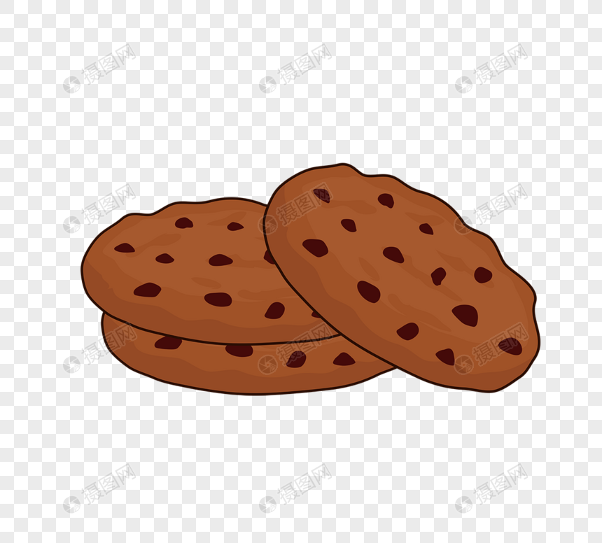 cookie卡通堆叠巧克力黄油曲奇饼干
