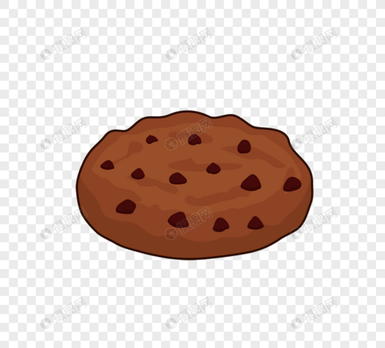 卡通巧克力黄油曲奇饼干cookie图片