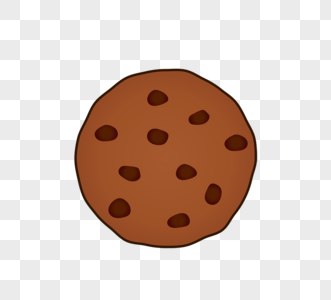 巧克力豆黄油饼干cookie图片