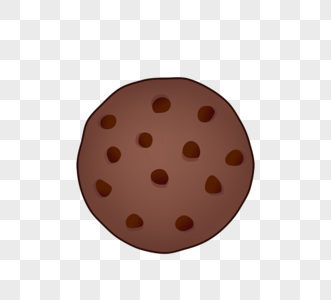 cookie卡通点心深棕色可可饼干图片