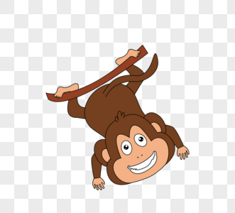 矢量卡通搞笑猴子monkey图片