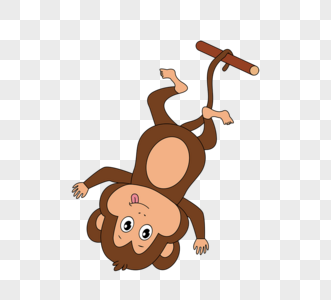 矢量卡通猴子素材monkey图片