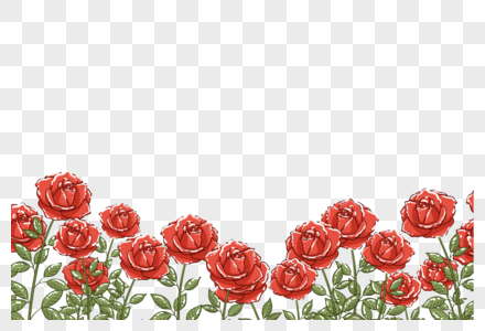 玫瑰花214情人节高清图片