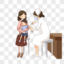 接种疫苗图片
