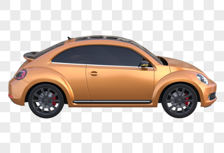 轿车3D模型高清图片