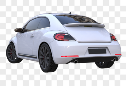 轿车3D模型汽车高清图片素材