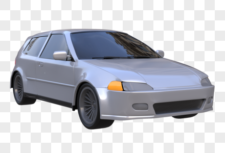 轿车3D模型图片