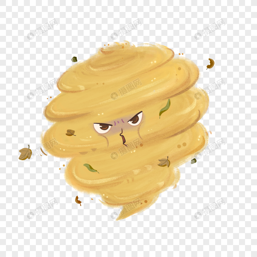 卡通沙尘暴