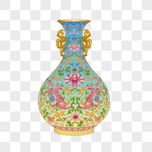 花瓶博物馆瓷器高清图片