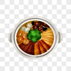 一品锅传统美食安徽菜高清图片