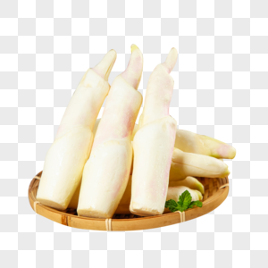 新鲜茭白茭白蔬菜高清图片