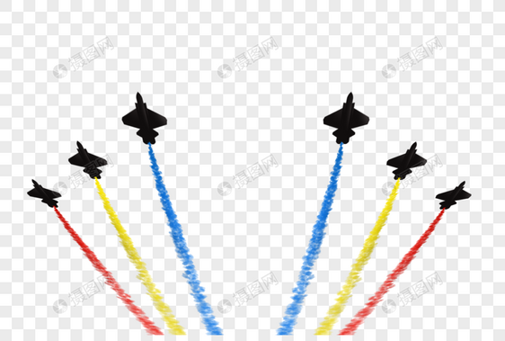 霸气空中特技飞行图片