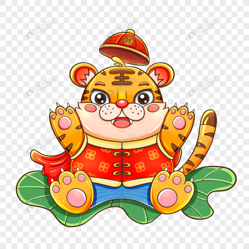 2022虎年主题绘画,2022虎年新年主题绘画 2022虎年